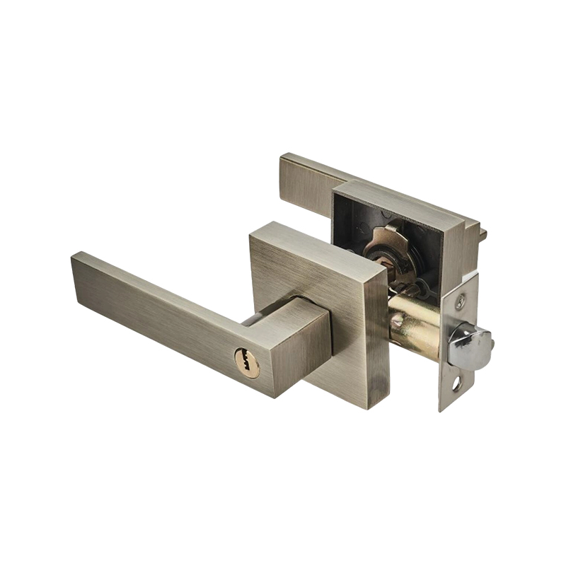 Nueva cerradura de puerta con palanca tubular de forma cuadrada de alta resistencia
