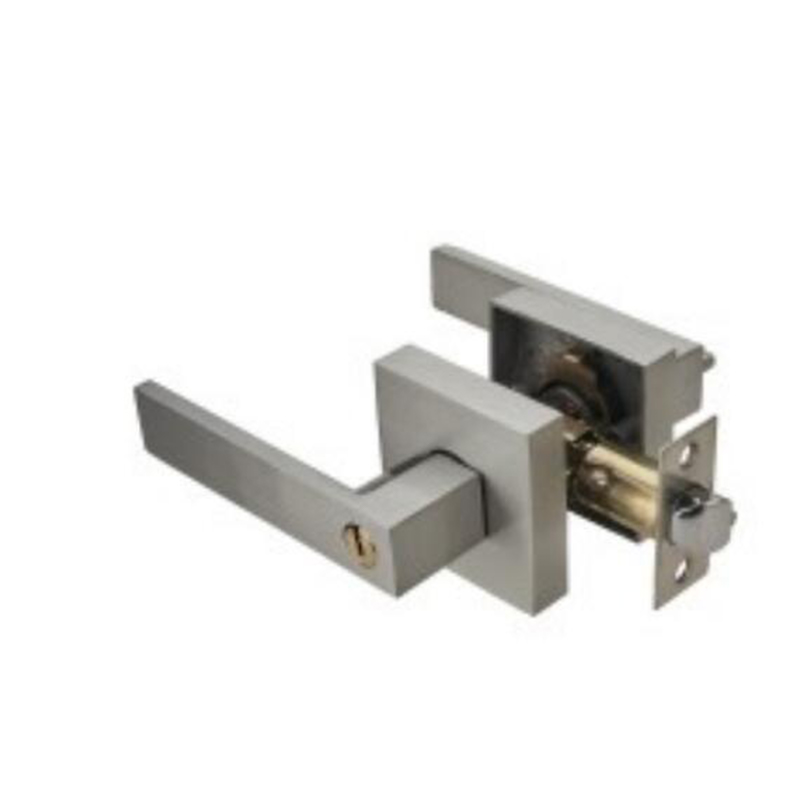 Nueva cerradura de puerta con palanca tubular de forma cuadrada de alta resistencia
