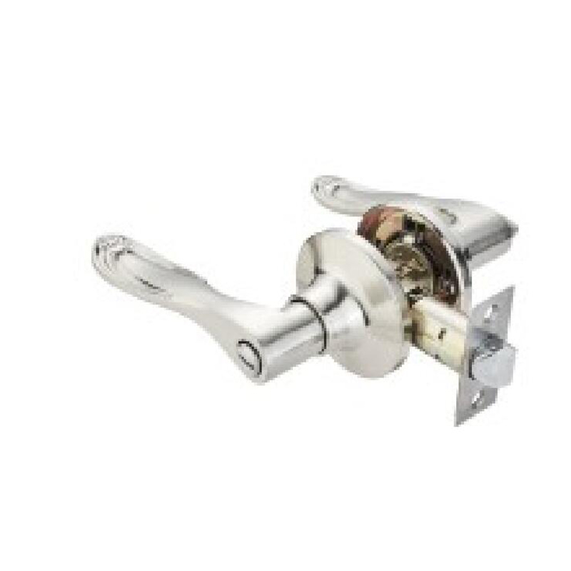 Cerradura de puerta con palanca tubular AB-6030 de bronce antiguo