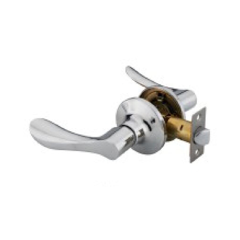 Cerradura de puerta con palanca tubular AB-200-4 de bronce antiguo