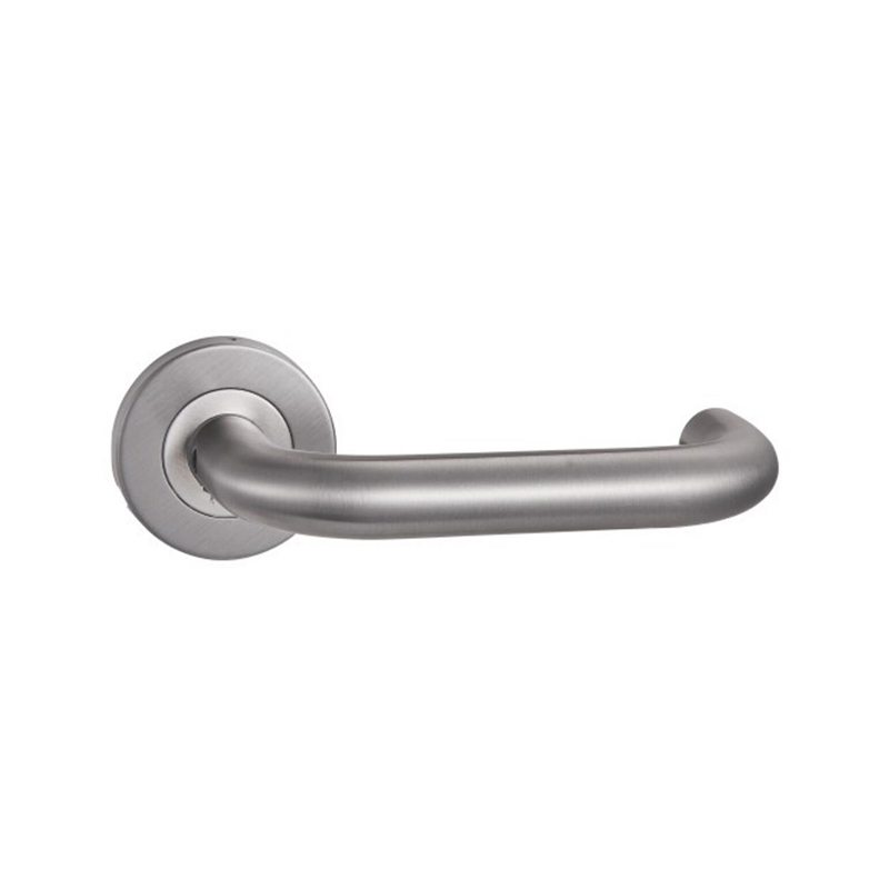 Manijas y palancas para puertas de acero inoxidable Double Bend SN
