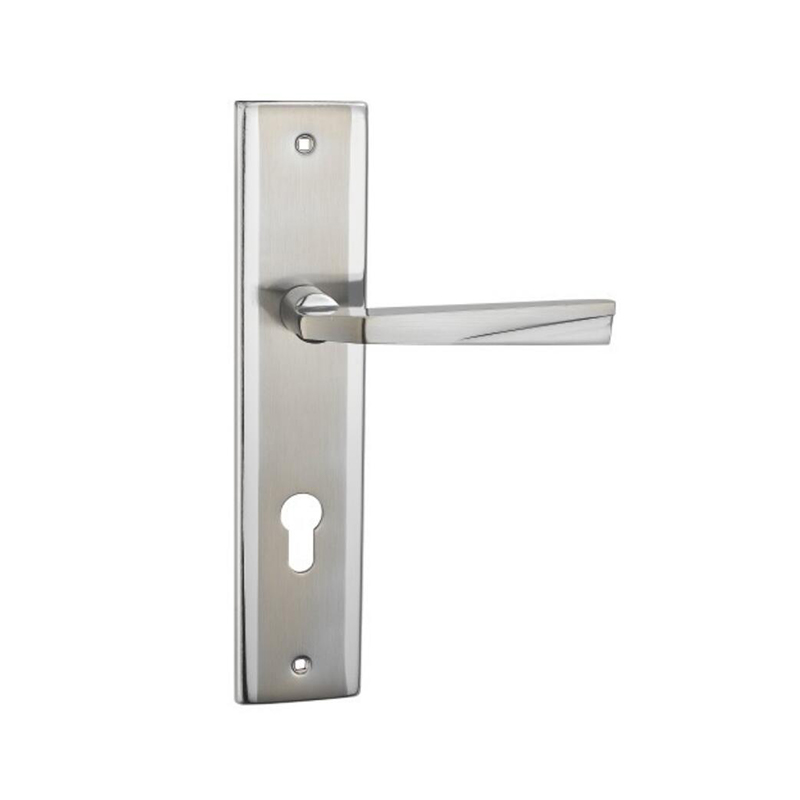 Manijas y palancas para puertas F919-M1 SC con placa